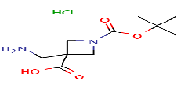 3-(aminomethyl)-1-[(tert-butoxy)carbonyl]azetidine-3-carboxylicacidhydrochlorideͼƬ