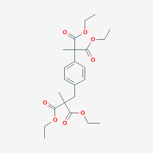 Diethyl 2-[4-(2,2-Dicarboethoxypropyl)phenyl]-2-methyl MalonateͼƬ