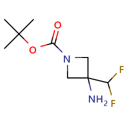 tert-butyl3-amino-3-(difluoromethyl)azetidine-1-carboxylateͼƬ