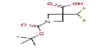 1-[(tert-butoxy)carbonyl]-3-(difluoromethyl)azetidine-3-carboxylicacidͼƬ