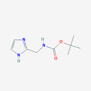 tert-butyl N-(1H-imidazol-2-ylmethyl)carbamateͼƬ