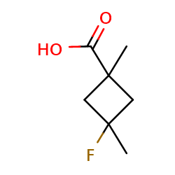 3-fluoro-1,3-dimethylcyclobutane-1-carboxylicacidͼƬ