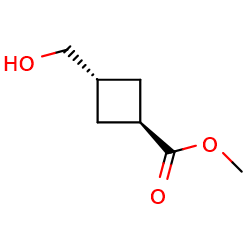 methyltrans-3-(hydroxymethyl)cyclobutanecarboxylate图片