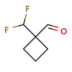 1-(difluoromethyl)cyclobutane-1-carbaldehydeͼƬ