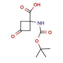 1-{[(tert-butoxy)carbonyl]amino}-3-oxocyclobutane-1-carboxylicacidͼƬ