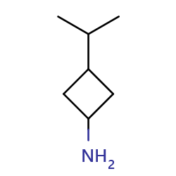 3-(propan-2-yl)cyclobutan-1-amineͼƬ