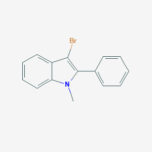 3-Bromo-1-methyl-2-phenyl-1H-indoleͼƬ