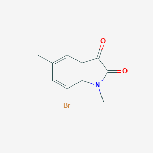 7-Bromo-1,5-dimethyl-1H-indole-2,3-dioneͼƬ