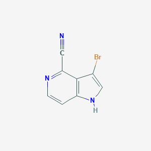 3-Bromo-4-cyano-5-azaindoleͼƬ