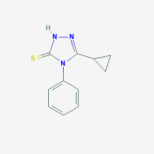 5-cyclopropyl-4-phenyl-4H-1,2,4-triazole-3-thiolͼƬ