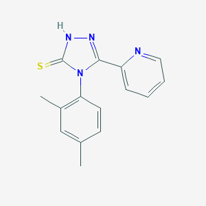 4-(2,4-Dimethylphenyl)-5-(pyridin-2-yl)-4H-1,2,4-triazole-3-thiolͼƬ