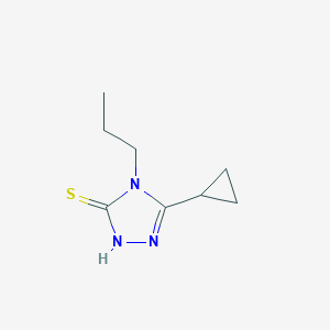 5-cyclopropyl-4-propyl-4H-1,2,4-triazole-3-thiolͼƬ