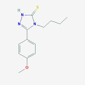 4-Butyl-5-(4-methoxyphenyl)-4H-1,2,4-triazole-3-thiol图片