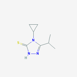 4-cyclopropyl-5-(propan-2-yl)-4H-1,2,4-triazole-3-thiolͼƬ