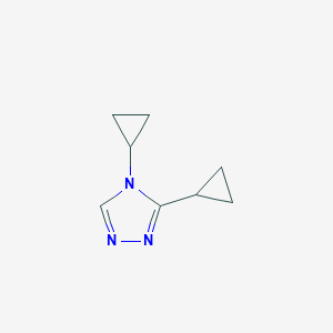 3,4-dicyclopropyl-4H-1,2,4-triazole图片