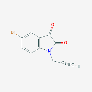 5-Bromo-1-(Prop-2-Yn-1-Yl)-2,3-Dihydro-1h-Indole-2,3-DioneͼƬ