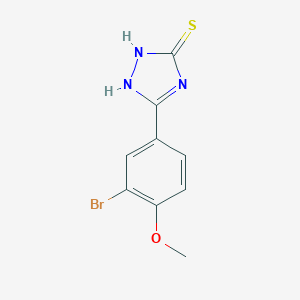 5-(3-Bromo-4-methoxyphenyl)-4H-1,2,4-triazole-3-thiolͼƬ