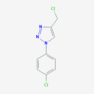 4-(Chloromethyl)-1-(4-chlorophenyl)-1H-1,2,3-triazoleͼƬ