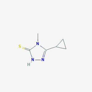 5-cyclopropyl-4-methyl-4H-1,2,4-triazole-3-thiolͼƬ