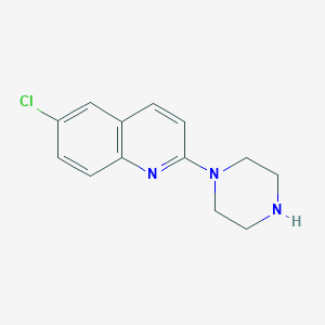 6-Chloro-2-Piperazin-1-Yl-QuinolineͼƬ