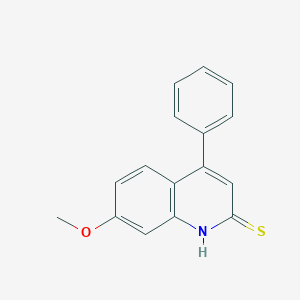 7-Methoxy-4-phenylquinoline-2-thiolͼƬ