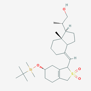 (βS,1R,3aS,4E,7aR)-4-[[(6S)-6-[[(tert-Butyldimethylsilyloxy]-1,3,4,5,6,7-hexahydro-2,2-dioxidobenzo[c]thien-1-yl]methylene]octahydro-β,7a-dimethyl-1H-Indene-1-ethanol图片