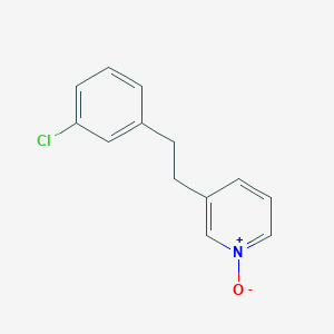 3-(3-Chlorophenylethyl)pyridine N-OxideͼƬ