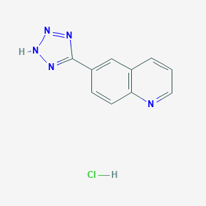 6-(1H-1,2,3,4-Tetrazol-5-yl)quinoline Hydrochloride图片