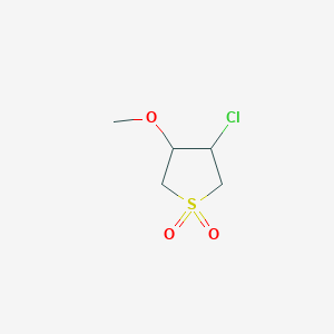 3-chloro-4-methoxytetrahydrothiophene 1,1-dioxideͼƬ