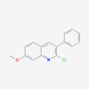 2-Chloro-7-methoxy-3-phenylquinolineͼƬ