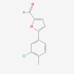 5-(3-Chloro-4-methyl-phenyl)-furan-2-carbaldehydeͼƬ