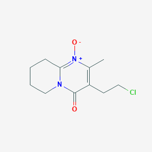 3-(2-Chloroethyl)-2-methyl-6,7,8,9-tetrahydro-4H-pyrido[1,2-a]pyrimidin-4-one N-OxideͼƬ