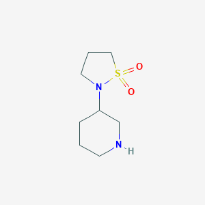 2-(Piperidin-3-yl)isothiazolidine 1,1-DioxideͼƬ