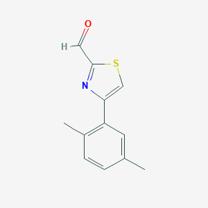 4-(2,5-Dimethylphenyl)-1,3-thiazole-2-carbaldehydeͼƬ