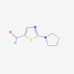 2-pyrrolidin-1-yl-1,3-thiazole-5-carbaldehydeͼƬ