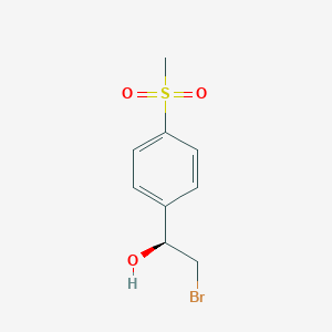 (1s)-2-Bromo-1-(4-methanesulfonylphenyl)ethan-1-olͼƬ