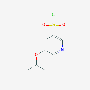 5-(propan-2-yloxy)pyridine-3-sulfonyl chlorideͼƬ