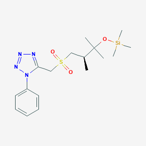 5-(2R,3-Dimethyl-3-trimethylsilanyloxy-butane-1-sulfonylmethyl)-1-phenyl-1H-tetrazoleͼƬ