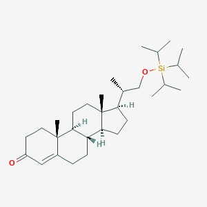 (20S)-21-[[Tris(isopropyll)silyl]oxy]-20-methyl-pregn-4-en-3-oneͼƬ