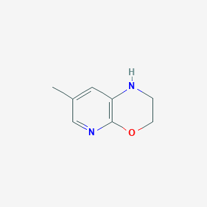 7-Methyl-1H,2H,3H-pyrido[2,3-b][1,4]oxazine图片