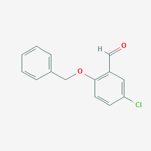 2-(Benzyloxy)-5-chlorobenzaldehydeͼƬ