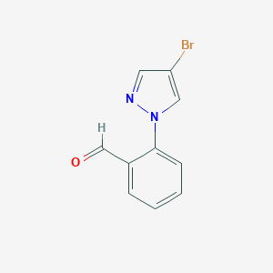 2-(4-Bromo-1H-pyrazol-1-yl)benzaldehyde图片