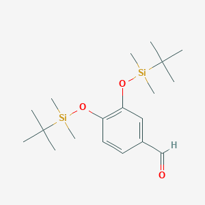 3,4-Bis(tert-butyldimethylsilyloxy)benzaldehydeͼƬ