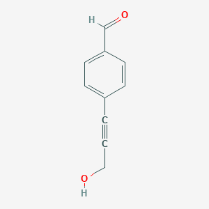 4-(3-Hydroxy-1-propyn-1-yl)benzaldehydeͼƬ