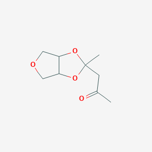 3-Methyl-3-(2-oxopropyl)-2,4,7-trioxabicyclo[3,3,0]octane图片