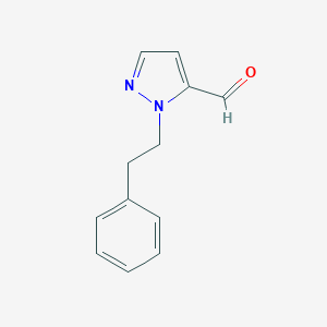 1-(2-phenylethyl)-1H-pyrazole-5-carbaldehydeͼƬ