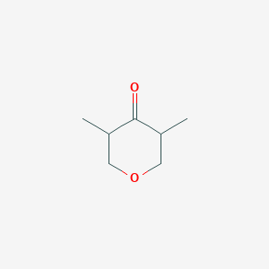 3,5-dimethyloxan-4-one图片