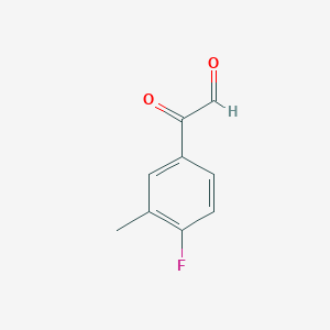 2-(4-fluoro-3-methylphenyl)-2-oxoacetaldehydeͼƬ