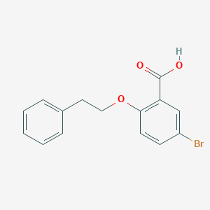 5-Bromo-2-(phenethyloxy)benzoic acidͼƬ