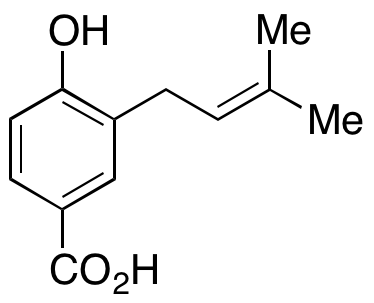 4-Hydroxy-3-prenylbenzoic Acid图片